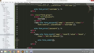 part-2 | CodeIgniter Framework | In Marathi | Making front-end  of Login page