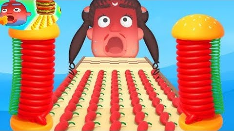 Burger Master🍔||Max Levels Walkthrough SpeedRun Gameplay-Android IOS-Satisfying and Relaxing Game🔥🌶️