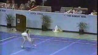 Diana Popova of Bulgaria Ball 1991 Seiko Grand Prix