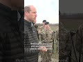 Prince William Thanks British Troops for Their Support in Poland