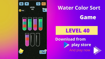 Water color sort Level 40//Android Games 2022