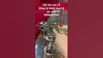 bật lửa xưa cổ #bậtlửa #zippo #lighter