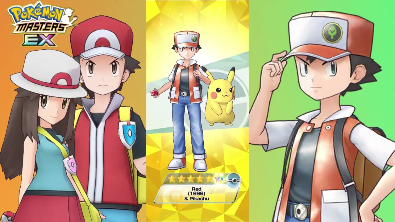Pokemon Masters EX Red (1996) summons