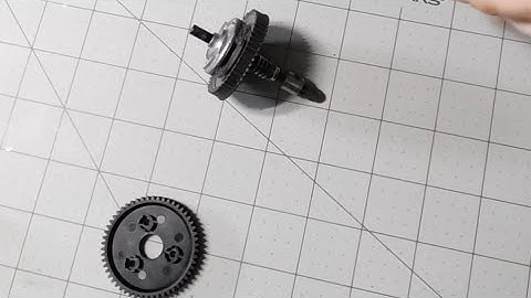 Traxxas slash 4x4 VXL spur gear replacement