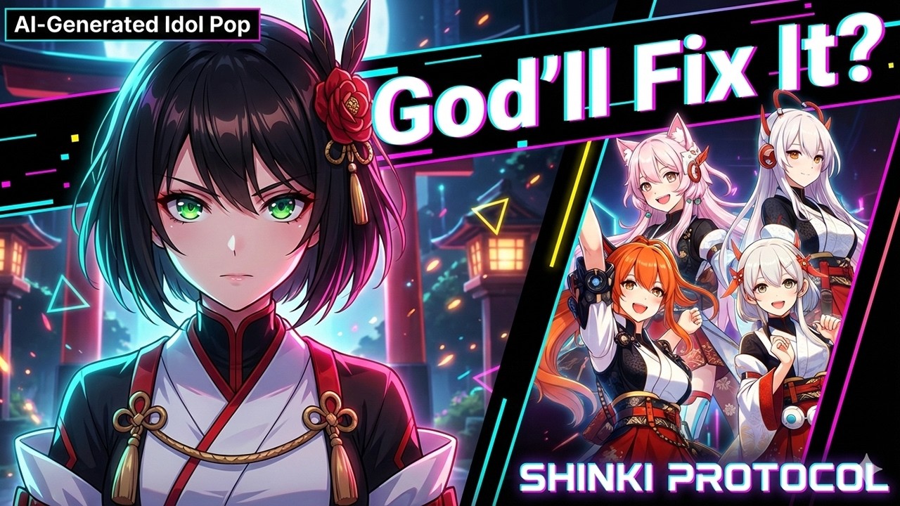 Ver God'll Fix It - AI Idol Group's Procrastination Anthem | SHINKI PROTOCOL no YouTube Ver God'll Fix It - AI Idol Group's Procrastination Anthem | SHINKI PROTOCOL no YouTube