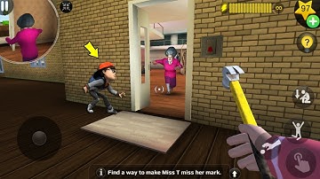 troll Miss T so funny everyday in Scary Teacher 3D | gameplay android, ios | part 1578