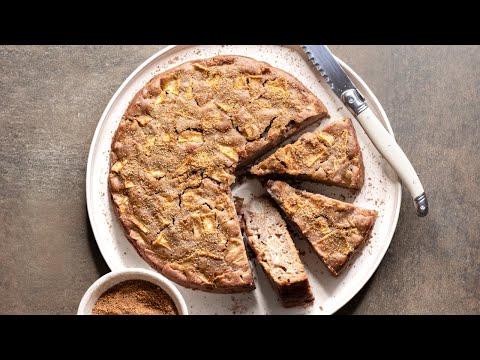 Easy Apple Cake, no gluten, no eggs, no nuts - Real Food Healthy Body