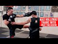 Max Holloway Trains with the Best Muay Thai Fighter of All Time