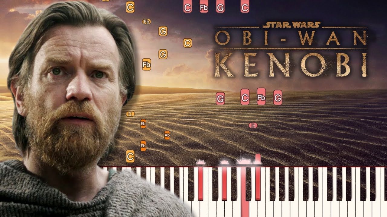 Obi-Wan Main Theme - John Williams | Piano Tutorial Obi-Wan Main Theme - John Williams | Piano Tutorial