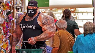 PEOPLE ARE SCARED OF HIM - WORLD&#39;S SCARIEST MONSTER IN THE INDUSTRY OF BODYBUILDING - ILLIA GOLEM