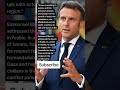 Emmanuel Macron Addressed The French In Arabic Quotes 