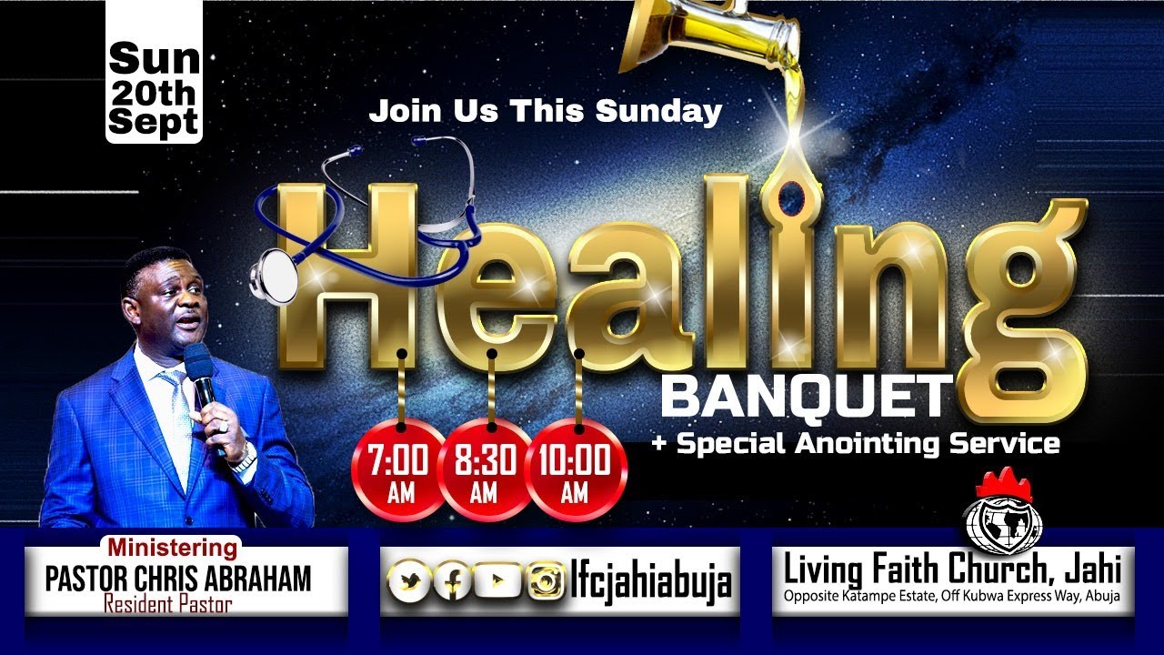 HEALING BANQUET + ANOINTING SERVICE | 3RD SERVICE | 20/09/2020 | With Pst Chris Abraham