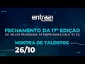 Viii mostra de talentos do programa entra21  dia 26102022