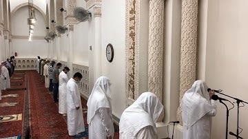 صلاة العشاء يوم الإثنين 13-12-1441 الشيخ محمود خليل القارئ