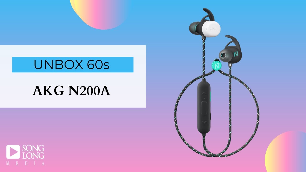 Unboxing 60s- AKG N200A -Songlongmedia - YouTube
