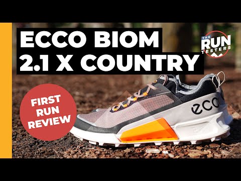Tidligere Et kors Omkreds The ECCO BIOM 2.1 X Country First Run Review: A trail shoe with  surprisingly little cushioning - YouTube