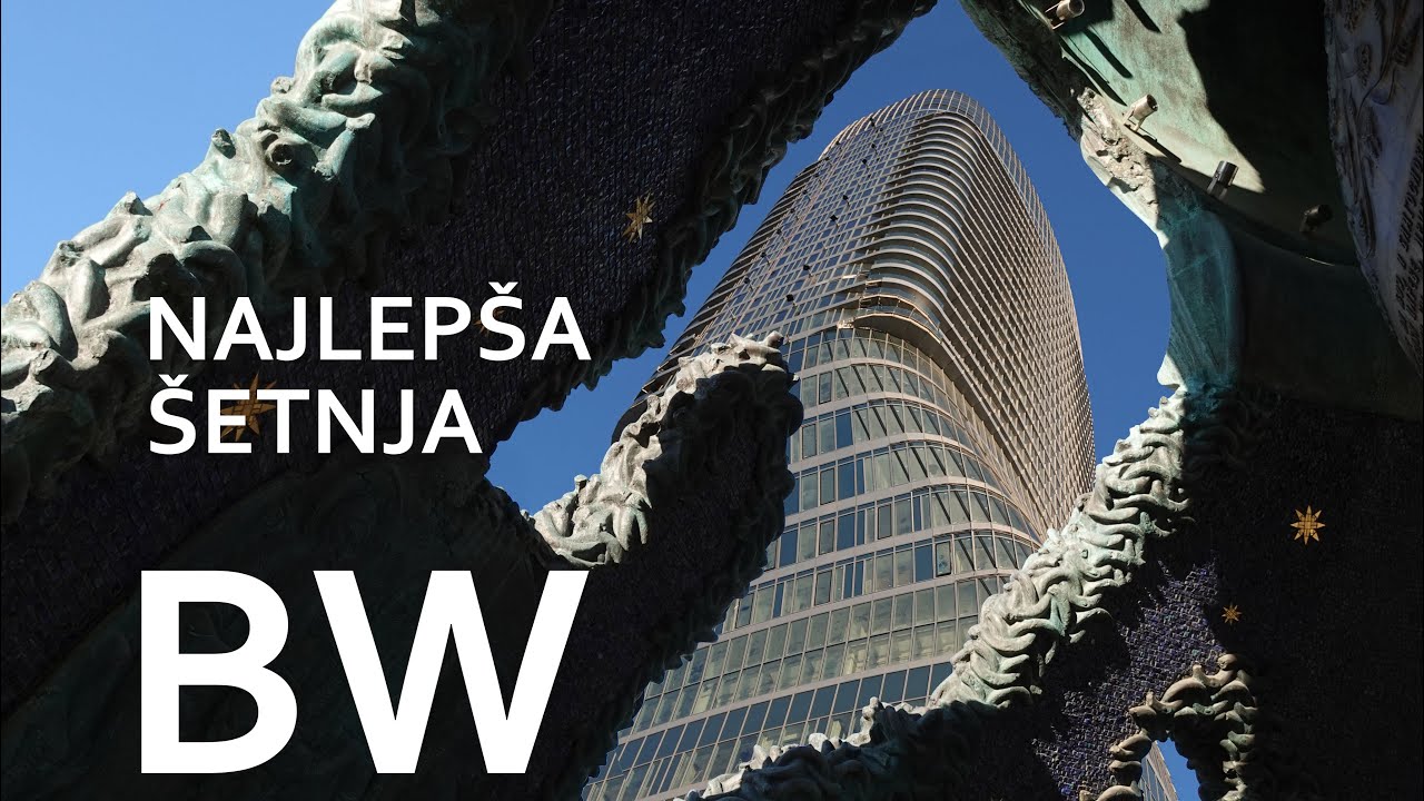 BEOGRAD NA VODI - Najlepša video šetnja od Savskog trga do BW - NOVO!