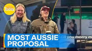 Is This The Most Aussie Proposal Ever? | Today Show Australia