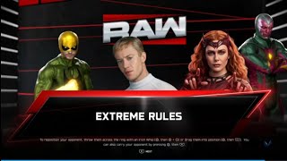 Extreme Rules (Johnny Storm Vs Iron Fist Vs Wanda) // WWE 2K26 (PS5)