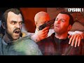MICHAEL BANK ROBBERY IN NORTH YANKTON Grand Theft Auto part 1