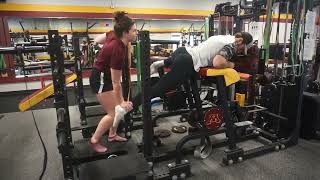 Reverse Hyper Eccentric Single Contra Lateral