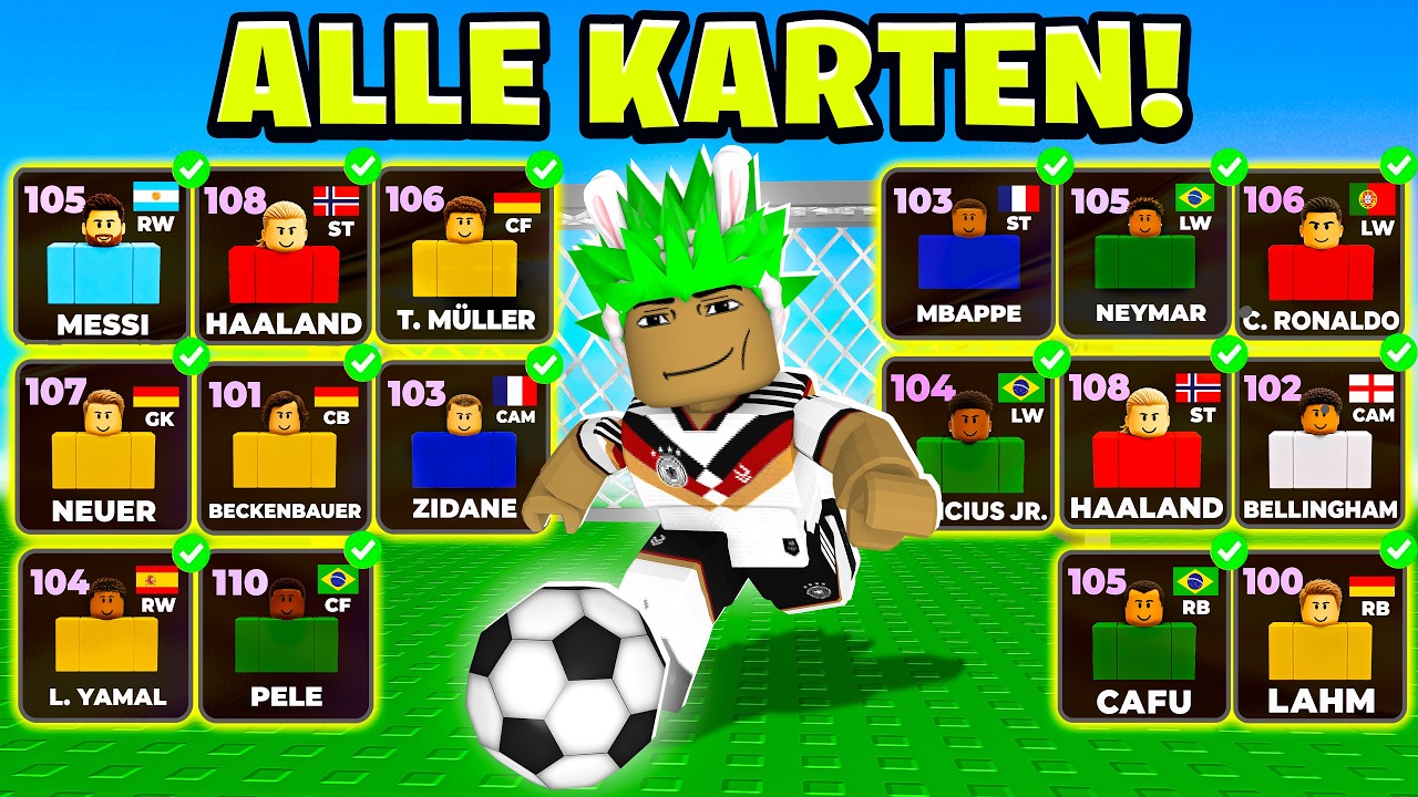 ich SAMMEL alle SELTENE FUßBALLER!