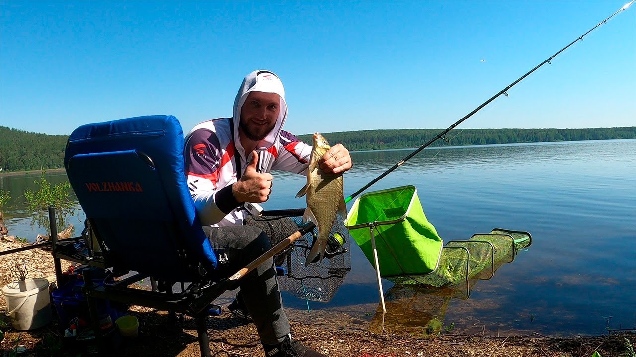 вот он ЯЗЬ. РЫБАЛКА НА ФИДЕР. ЛОВЛЮ ЛЕЩА