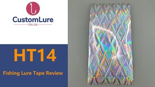 HT14 Big Prism Adhesive Reflective Holographic Fishing Lure Tape
