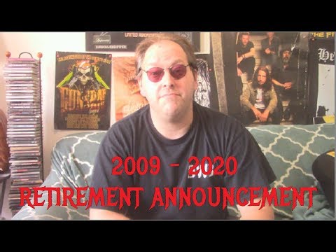 2009-2020 - Retirement Announcement