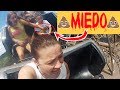 ¡Nos MORIMOS de MIEDO en el TREN DE LA MINA! VLOG PARQUE DE ATRACCIONES