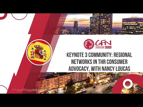 GFN22 | CommUNITY regional networks in THR consumer advocacy, with Nancy Loucas