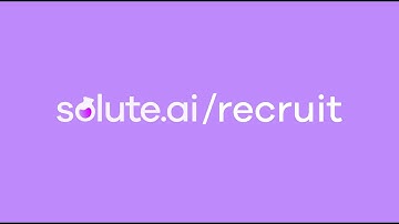 Introducing Solute for Recruiters