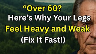 “Over 60? Here’s Why Your Legs Feel Heavy and Weak (Fix It Fast!)”