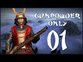 A VERY ROUGH START - Otomo (Legendary Challenge: Gunpowder Only) - Total War: Shogun 2 - Ep.01!