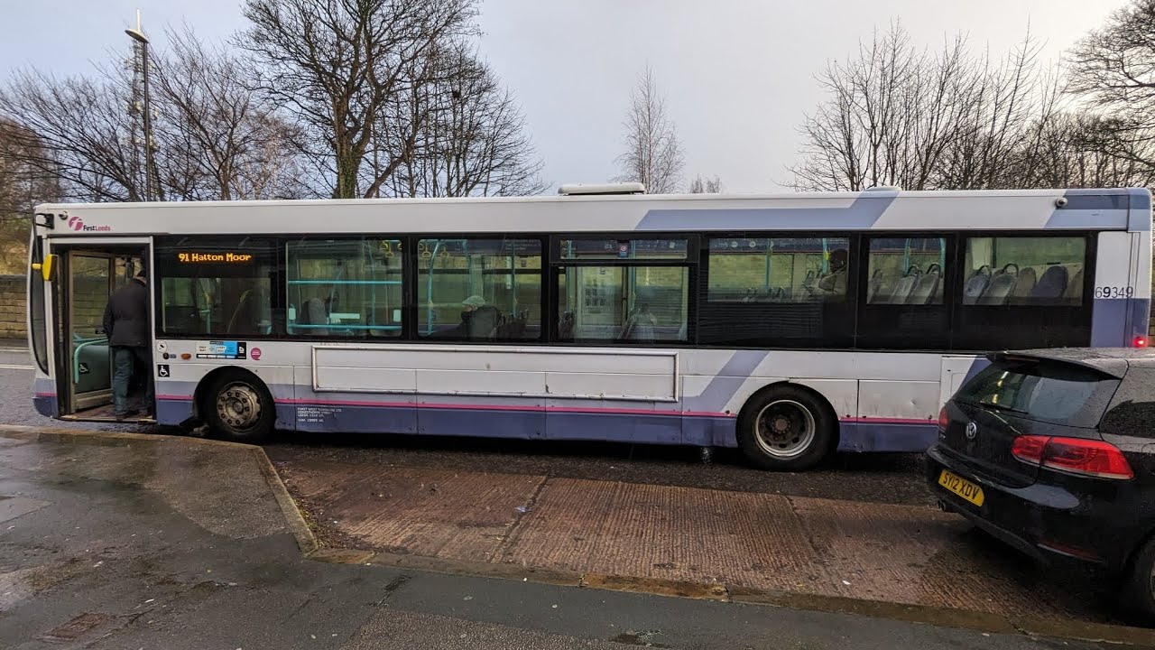 LAST BUS OF 2023 | Route 91 - Halton Moor | Wright Eclipse Urban | YJ08 CFD | 69349 | Special Video