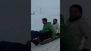 Gençlerden Muhteşem Kızak Kayışı