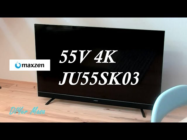 [Review] マクスゼン 4K対応液晶テレビ 55V型 maxzen JU55SK03 ...