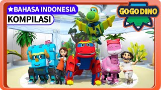 【GOGODINO EXPLORERS】Episod Penuh | EP01-26 | Kompilasi | Dinosaurus | Kartun Anak | Bahasa Indonesia