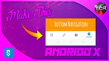 How to create bottom navbar in sketchware androidx