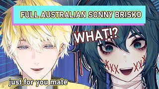 Omi's reaction hearing an Australian accent directly from Sonny: screenshot 5