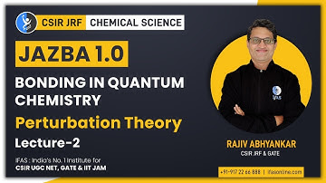 Perturbation Theory Quantum Chemistry | Bonding in Quantum Chemistry