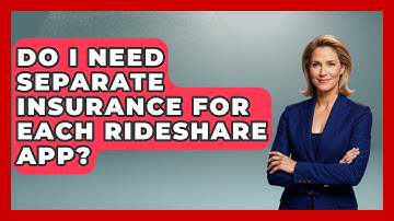 Do I Need Separate Insurance For Each Rideshare App? - Auto Coverage Explained