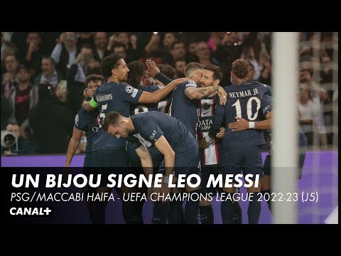 Le magnifique extérieur de Leo Messi ! - PSG/Maccabi Haïfa - Ligue des Champions (5ème journée)