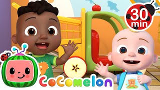 fun at the grocery store cody and friends sing with cocomelon