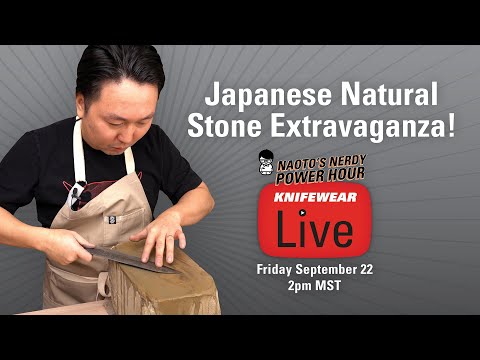 Japanese Natural Stone Extravaganza - Naoto's Nerdy Power Hour LIVE