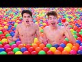 FILLED BESTFRIENDS POOL WITH BALLS!!