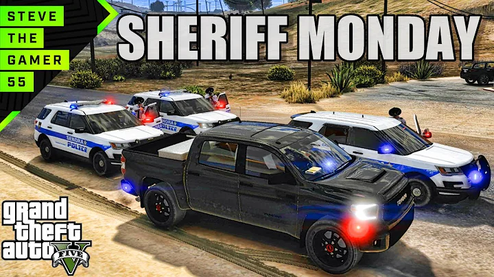 LSPDFR SHERIFF MONDAY PATROL!!!| (GTA 5  LSPDFR MOD ROLEPLAY) 4K