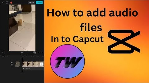 How to add Audio (songs, music) Files in to Capcut /Full guide
