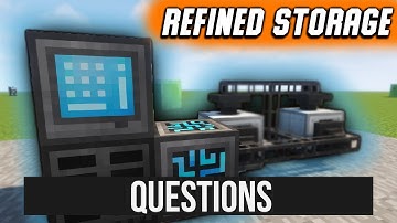 Refined storage guide / tutorial 1.12.2-1.19.2  Questions: CONTINUOUS AUTOCRAFT, CHARGING ITEMS