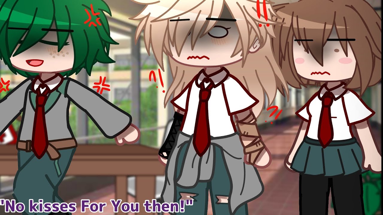 "No Kisses Then! 😤" // Bakudeku // Angry /Jealous Deku 😠